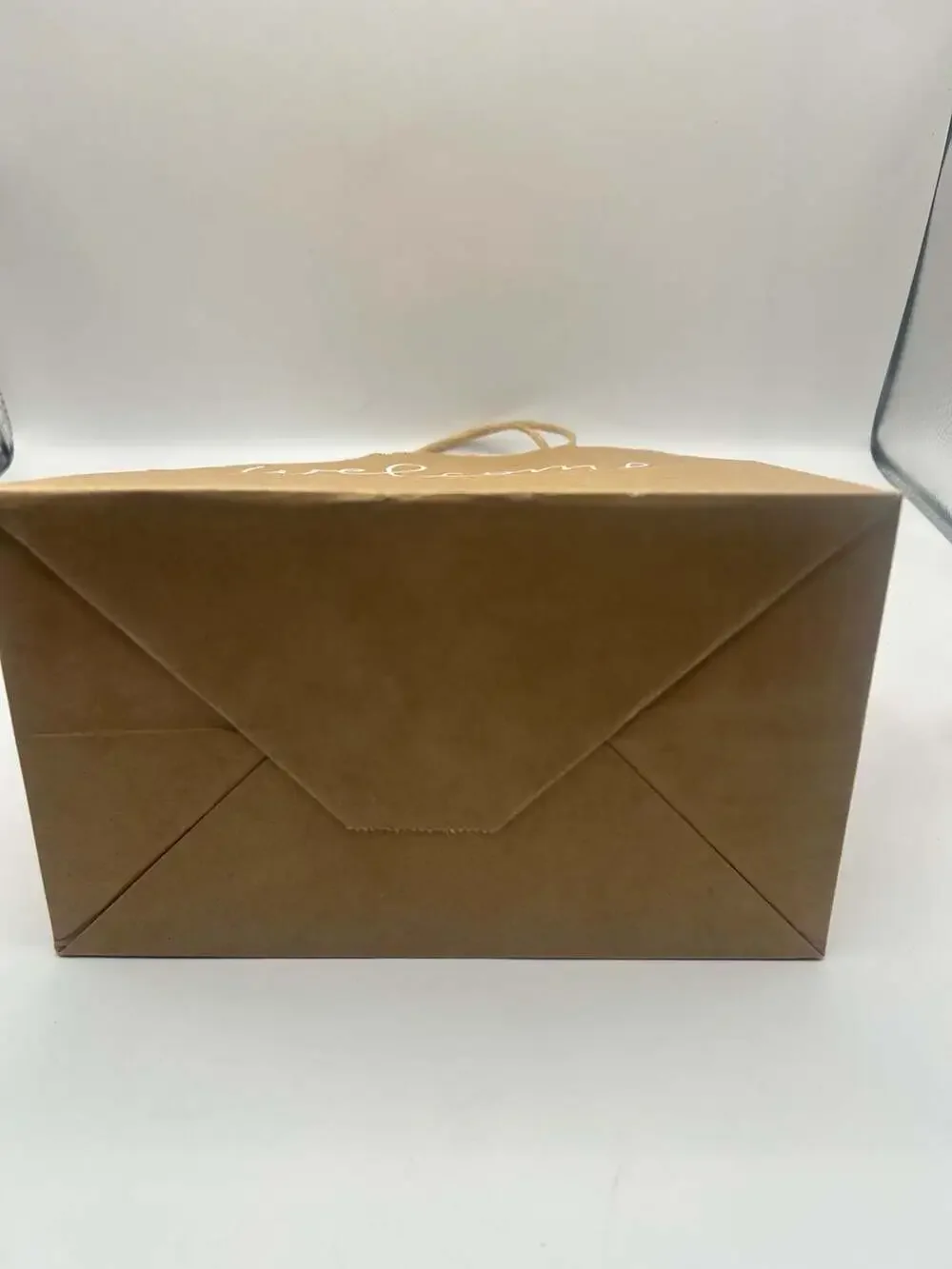 15 Pack Kraft Paper Gift Bags with Handles “Welcome”